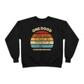 One Dood Is Never Enough crewneck | Retro Sunset Goldendoodle Pullover | Vintage Doodle Dog sweater Gift