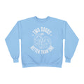 ● Cozy sweatshirt featuring two doodle dogs with retro inspired typography
● Vintage style dog lover crewneck with fluffy puppy artwork and warm tones
● Cute doodle dog sweatshirt perfect for pet parents and cozy casual outfits
● Retro puppy graphic sweatshirt with nostalgic aesthetic and soft fabric texture
Stylish doodle lover apparel featuring playful canine illustrations and vintage colors
