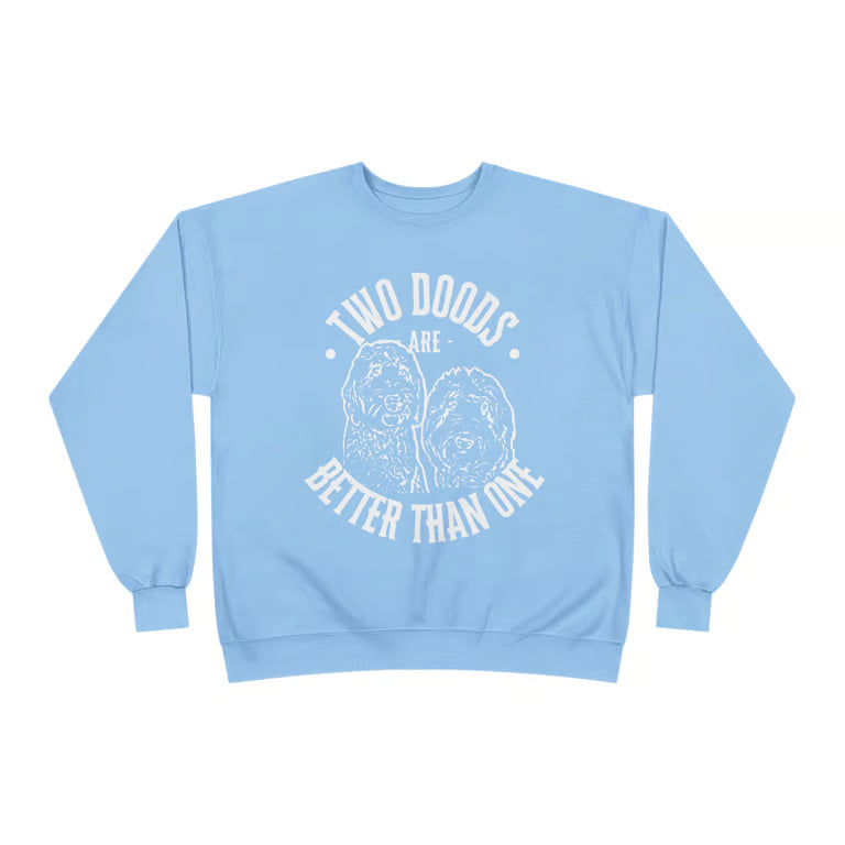 ● Cozy sweatshirt featuring two doodle dogs with retro inspired typography
● Vintage style dog lover crewneck with fluffy puppy artwork and warm tones
● Cute doodle dog sweatshirt perfect for pet parents and cozy casual outfits
● Retro puppy graphic sweatshirt with nostalgic aesthetic and soft fabric texture
Stylish doodle lover apparel featuring playful canine illustrations and vintage colors
