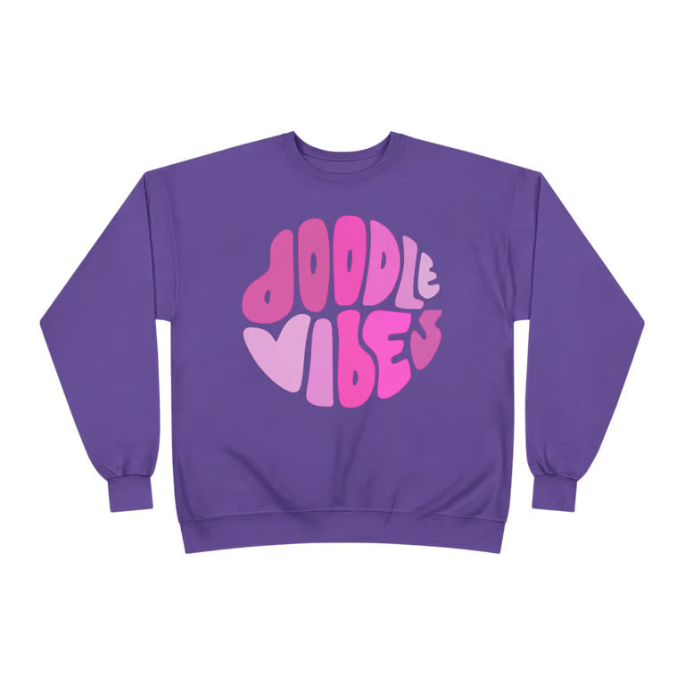 ● Retro pink bubble text sweatshirt with groovy 70s typography
● Cozy vintage aesthetic crewneck featuring pink doodle vibes design
● Trendy retro sweatshirt with soft pink bubble lettering artwork
● Groovy style graphic apparel inspired by 1970s vintage fashion
Cute pink retro sweatshirt with playful bubble text aesthetic