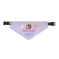 • Funny dog collar bandana
• adjustable dog bandana
• Goldendoodle Collar grey
Gray adjustable dog bandana with funny ‘Doodin’ Til the Sun Comes Up’ slogan featuring a doodle dog graphic wearing sunglasses, adjustable pet scarf collar for dogs, cute trendy pet accessory gift.