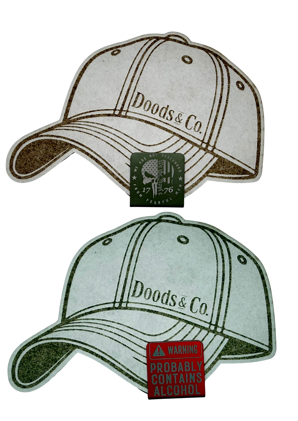 Custom Engraved Hat Clip, Personalized Brim Clip for Caps, Funny Gift for Golfers, Hunters & Hobbyists
