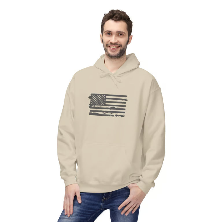 My Therapist Has Four Legs Hoodie — Front & Back Military Dog Pullover | Veteran Dog Lover Gift, Patriotic Dog Dad Hoodie | Army Dog Mom Gift Hoodie