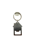 House Bottle Opener Keychain | Personalized Stainless Steel New Home Keychain | Realtor Closing Gift