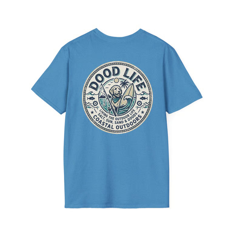 Vintage Surf Shirt | Dood Life Surf T-Shirt | Coastal Outdoors Graphic Tee