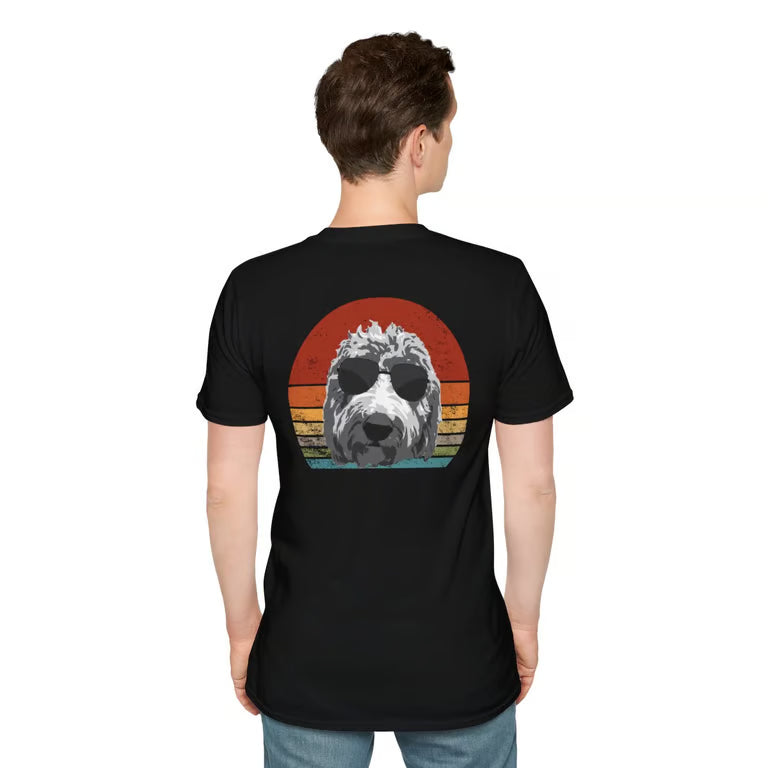 Yeah Bruh It's a Dood Shirt | Vintage Goldendoodle Shirt | Funny Retro Puppy Tee for Dog Lovers