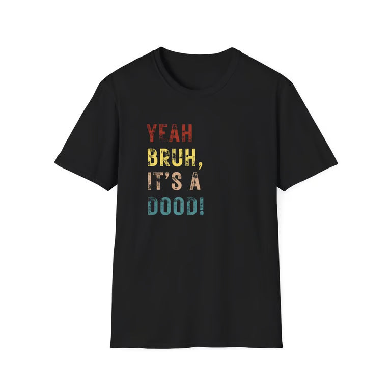 Yeah Bruh It's a Dood Shirt | Vintage Goldendoodle Shirt | Funny Retro Puppy Tee for Dog Lovers