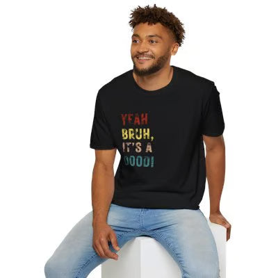 Yeah Bruh It's a Dood Shirt | Vintage Goldendoodle Shirt | Funny Retro Puppy Tee for Dog Lovers