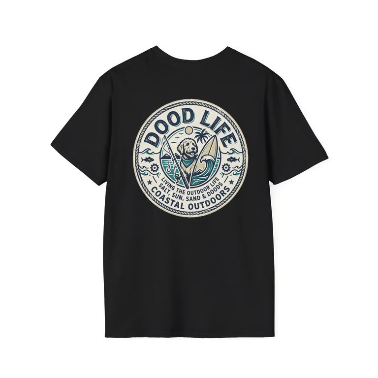 Vintage Surf Shirt | Dood Life Surf T-Shirt | Coastal Outdoors Graphic Tee
