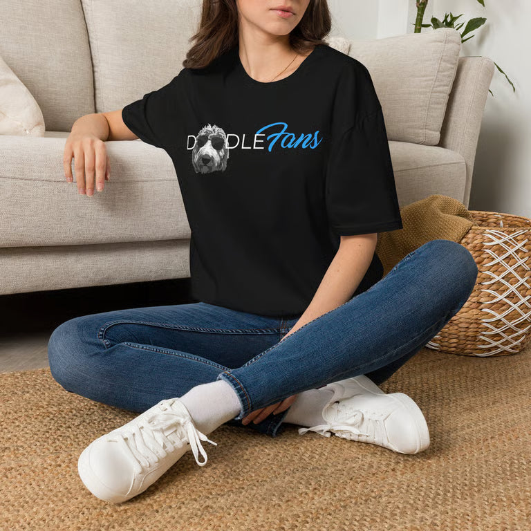 DoodleFans Shirt | Funny Goldendoodle Parody Tee | Cute Dog Tee for Doodle Lovers | white text