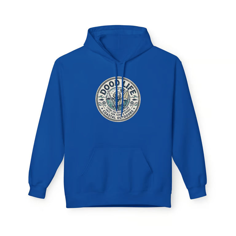 Dood Life Coastal Sweatshirt |Beach Dog Lover hoodie | Dood Life Coastal Outdoor Apparel