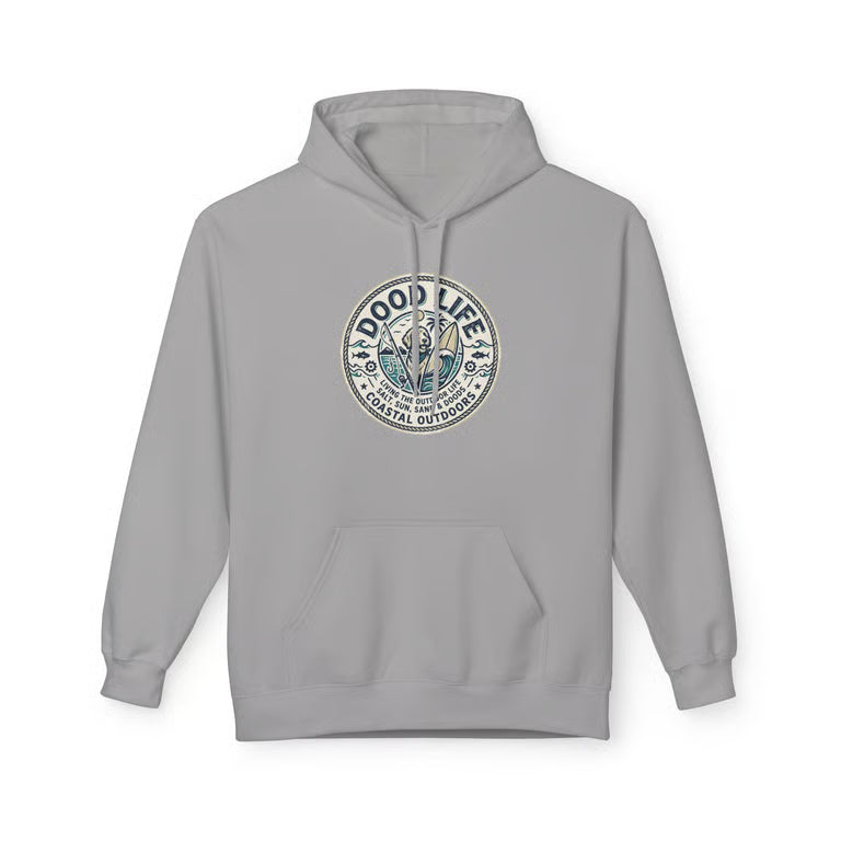 Dood Life Coastal Sweatshirt |Beach Dog Lover hoodie | Dood Life Coastal Outdoor Apparel