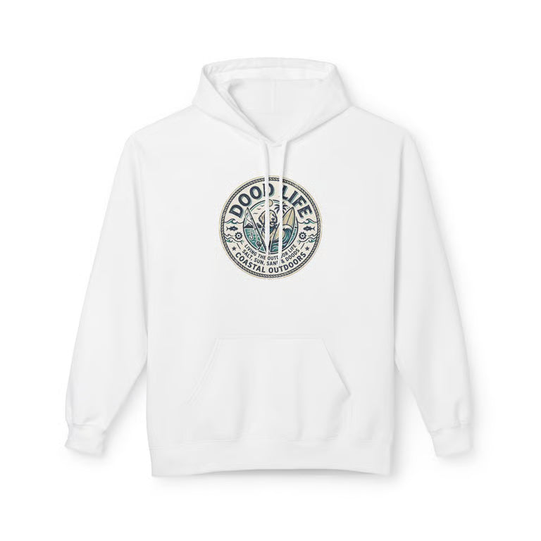 Dood Life Coastal Sweatshirt |Beach Dog Lover hoodie | Dood Life Coastal Outdoor Apparel