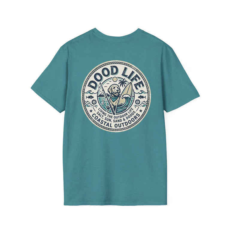 Vintage Surf Shirt | Dood Life Surf T-Shirt | Coastal Outdoors Graphic Tee