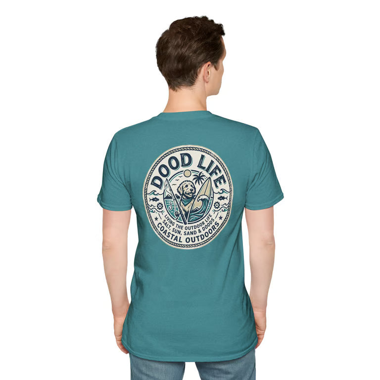 Vintage Surf Shirt | Dood Life Surf T-Shirt | Coastal Outdoors Graphic Tee