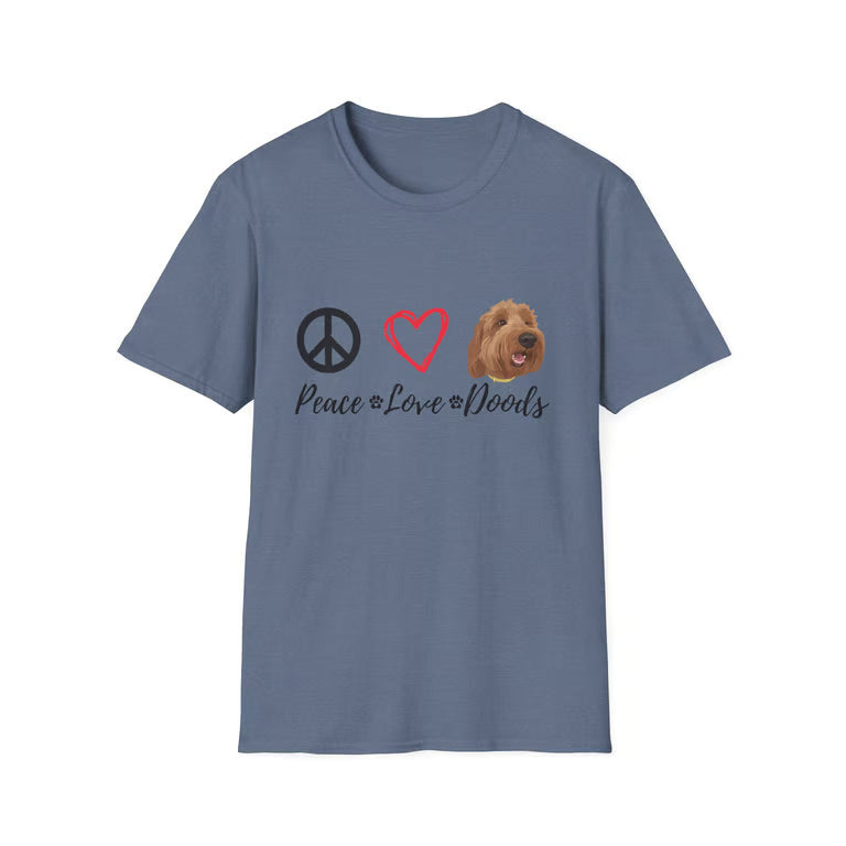 ● Peace Love Doodles Graphic Tee
● Cute Retro Doodle Dog Shirt
● Funny Puppy Lover T-Shirt
Casual Pet Parent Apparel