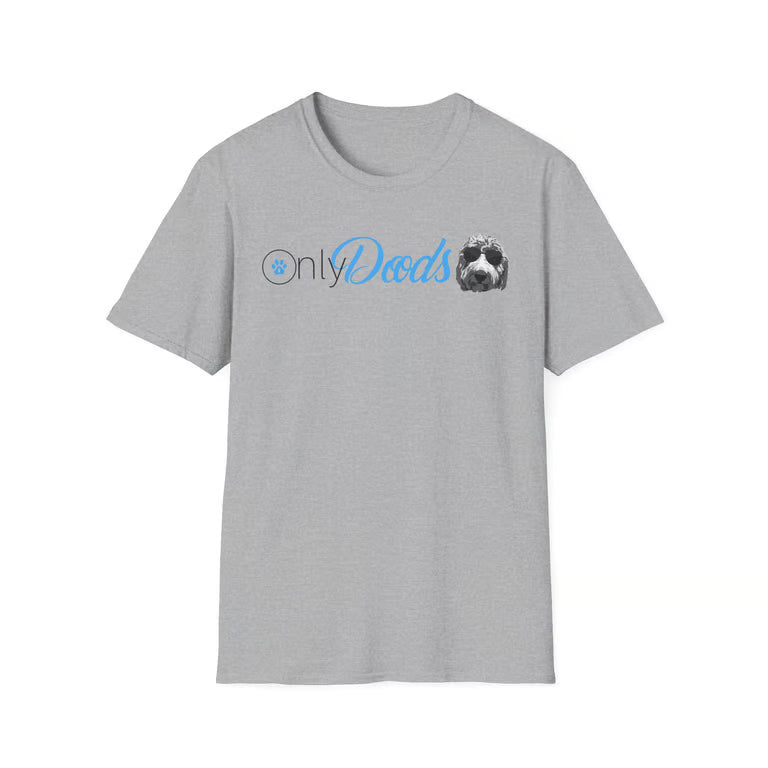 OnlyDoods Shirt | Funny Goldendoodle Parody Tee | Cute Dog Tee for Doodle Lovers | Black
