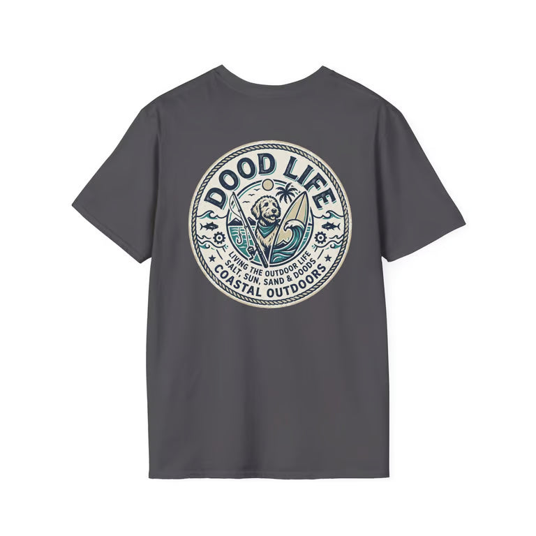 Vintage Surf Shirt | Dood Life Surf T-Shirt | Coastal Outdoors Graphic Tee
