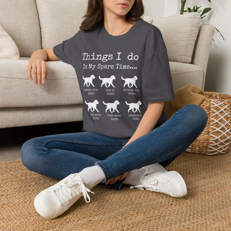 ● Funny dog lover shirt with playful dood mom typography design
● Cute puppy lover apparel featuring casual pet mom graphic artwork
● Vintage inspired dog mom t-shirt for doodle owners and pet lovers
● Soft casual funny dog owner shirt with cozy relaxed style
● Stylish dood mom tee designed for proud puppy lovers and pet parents
