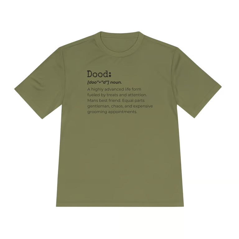 Doodle Funny Goldendoodle Definition T-Shirt | Blk print