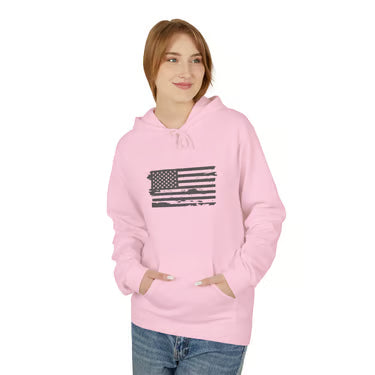 My Therapist Has Four Legs Hoodie — Front & Back Military Dog Pullover | Veteran Dog Lover Gift, Patriotic Dog Dad Hoodie | Army Dog Mom Gift Hoodie