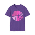 • Retro Pink Bubble Graphic Tee
• Doodle Vibes Vintage Shirt
• Cute Y2K Aesthetic T-Shirt
• Trendy Pastel Graphic Apparel
• Bubble Letter Retro Fashion Top

