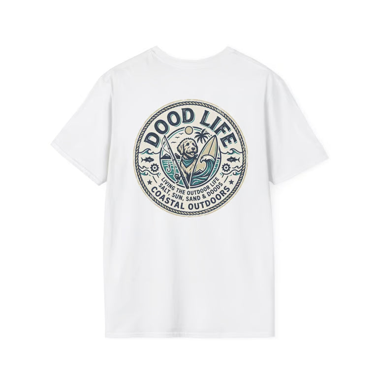 ● Vintage surf graphic t-shirt with coastal beach design
● Retro beach-inspired surf shirt with skull artwork
● Casual coastal outdoors tee for surfers and ocean lovers
● Lightweight surf lifestyle graphic shirt with vintage aesthetic
● Bold beach apparel inspired by ocean adventure culture
