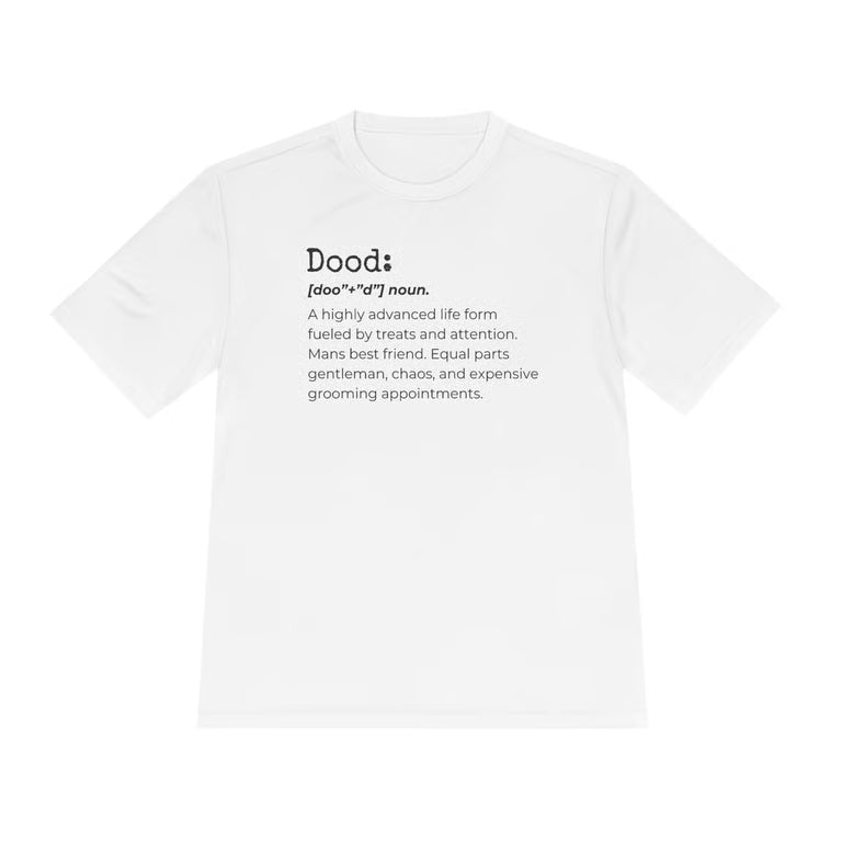 Doodle Funny Goldendoodle Definition T-Shirt | Blk print